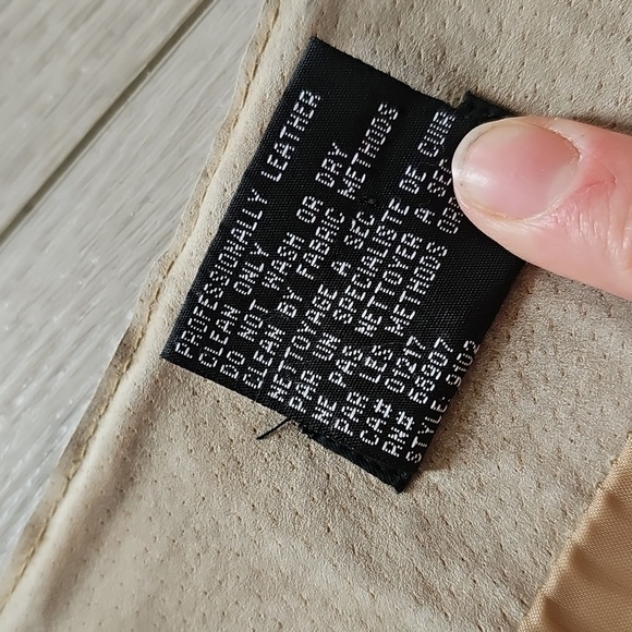 Vintage Leather Le Chateau Suede Straight Midi Skirt Size 5/6 - Picture 15 of 17